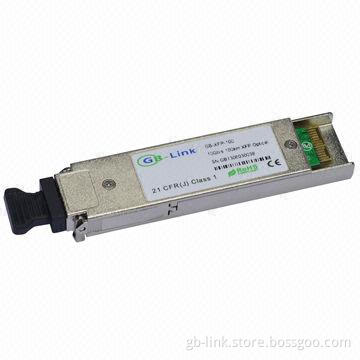 10Gbps 100km XFP Optical Transceiver, 3.5W Power Dissipation